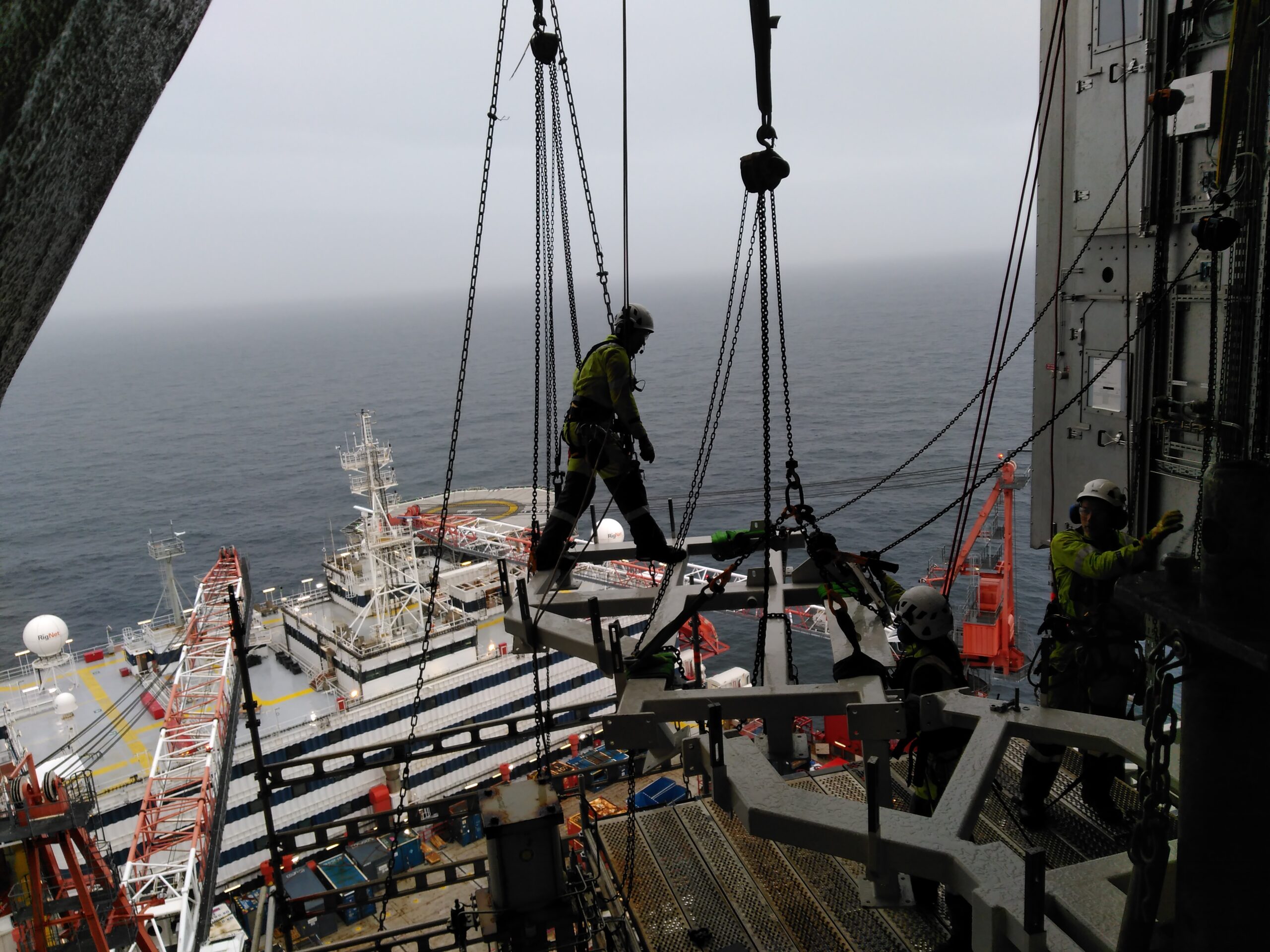 Rigging offshore